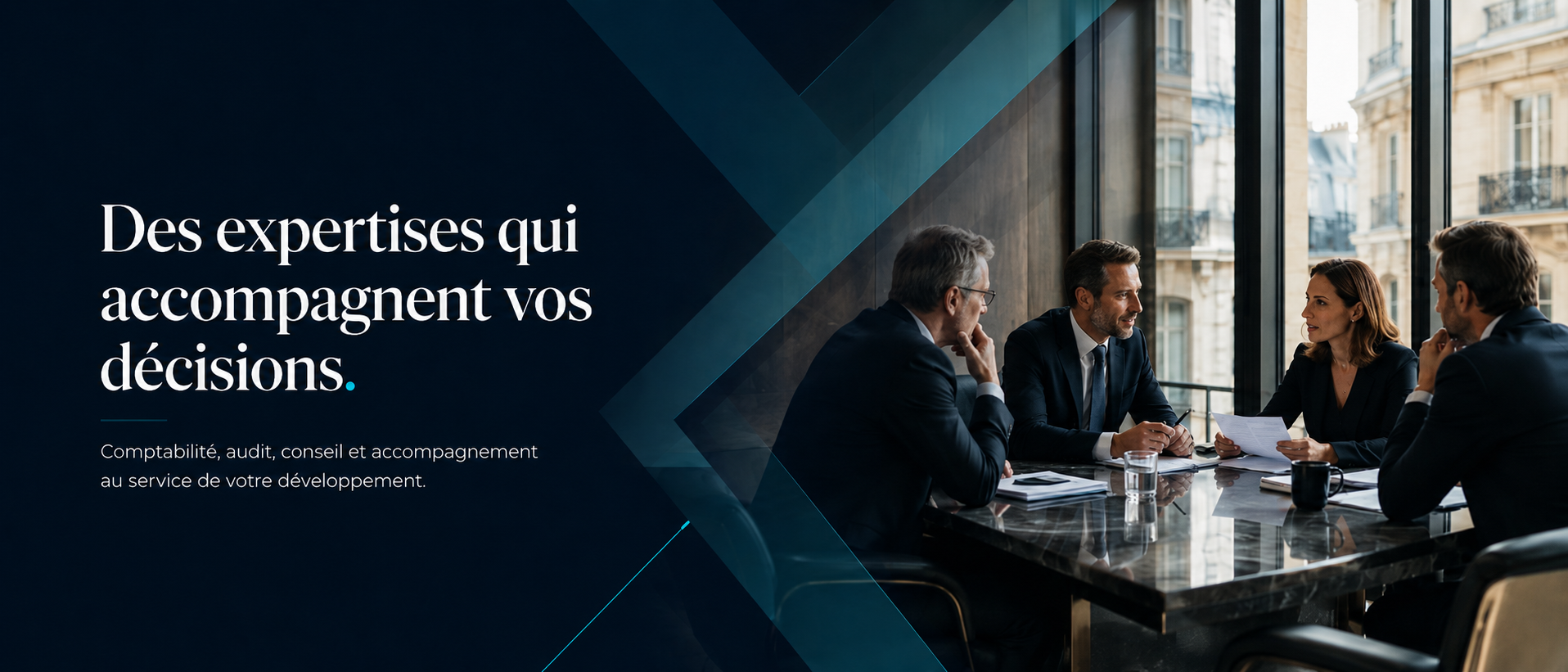 Réunion de conseil FISCALIA autour des décisions de dirigeants